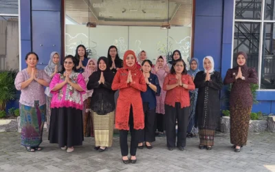 Dinas Kelautan dan Perikanan Provinsi Sumatera Utara Memperingati Hari Kebaya Nasional dengan Mengenakan Busana Kebaya